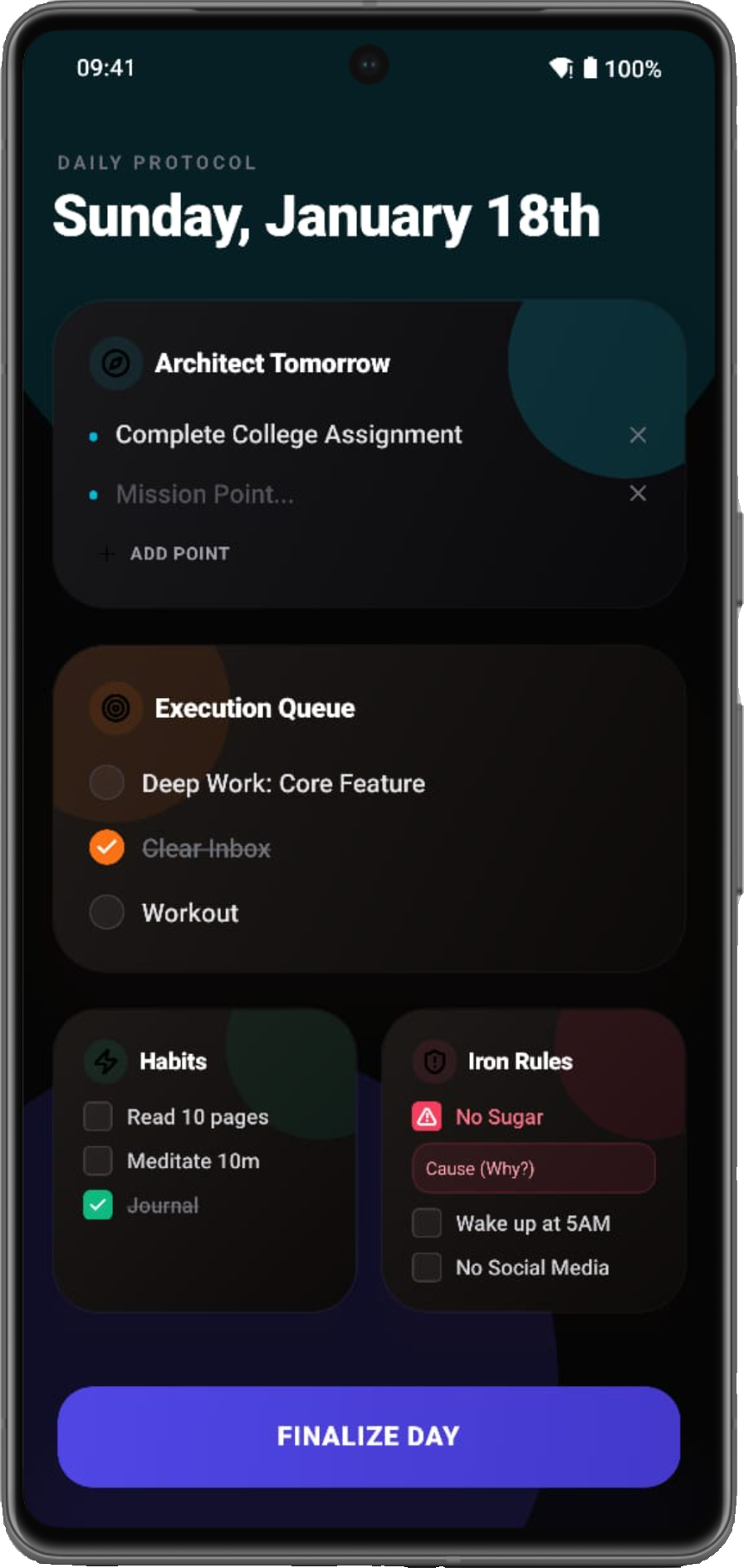 Criene Dashboard Screenshot